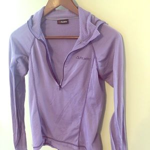 Polartec lightweight athletic pullover